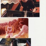 MM & Tony Levin, picnic stop 1975