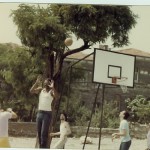Steps Ahead playing Basketball in Instanbul, Turkey 1980